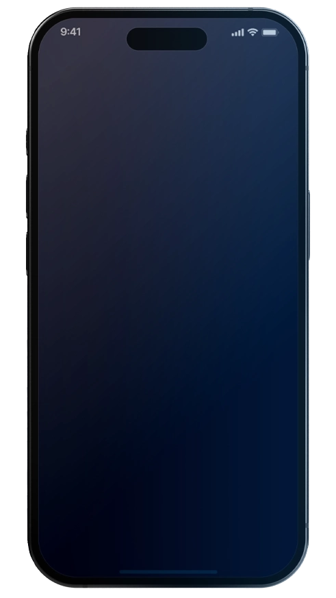 Interfaccia di trading mobile di Edex Strive
