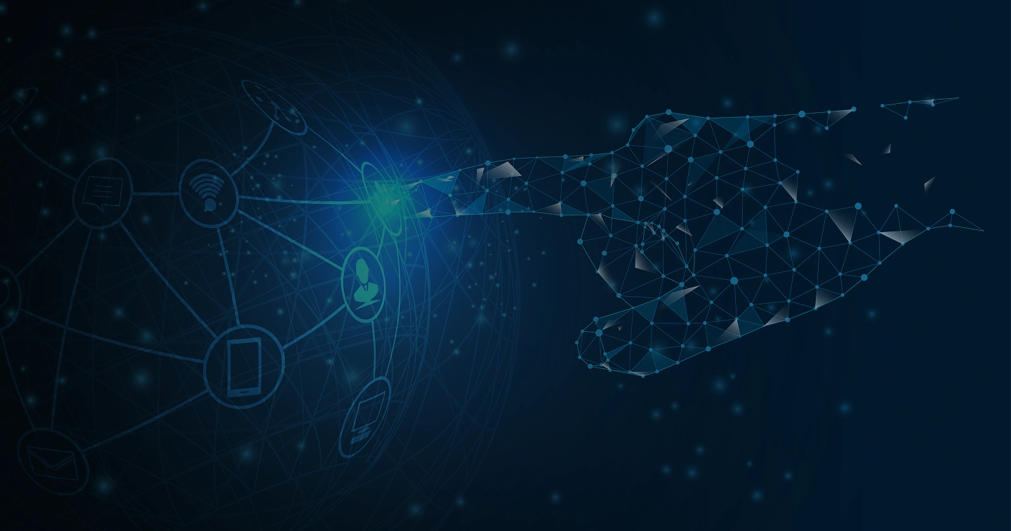 Grafica di sfondo della pagina contatti di Edex Strive